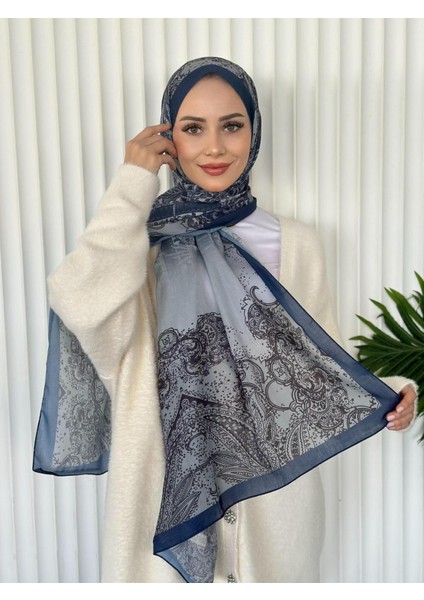 Ethnıc Vual Pulpo Desen - Lacivert