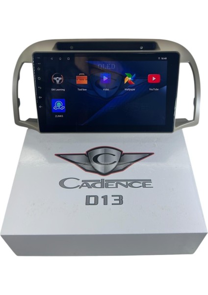 Nissan Micra 2002-2010 Cadence D13 Yeni Seri Işlemcili Pro Oem Multimedia modelleri