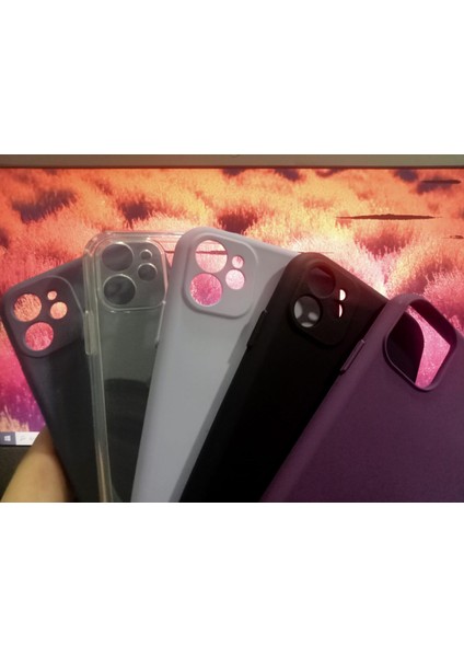 Apple iPhone 11 Uyumlu Silikon Kılıf Darbe Emici (5 Adet)