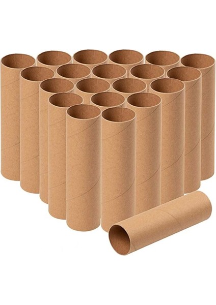 1 Adet Rulo Kargo Tüpü 45 cm Uzunluk 8cm Çap Silindir Kutu Karton Masura Kedi Tırmalama Için Kutu