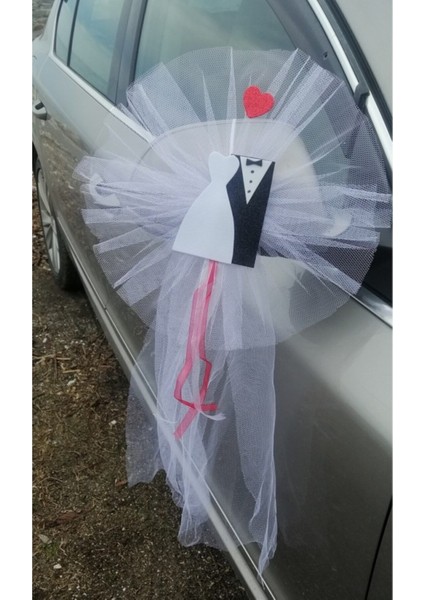 Gelin Damatlı Etekli Konvoy Süsü 20 Li