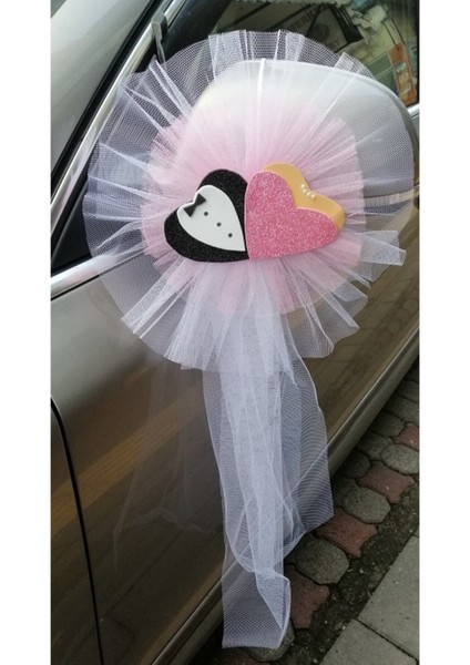 Yeni Model Etekli Nişan Nikah Konvoy Süsü 10 Lu fırsatları