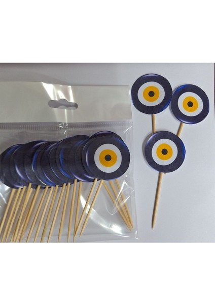 Nazar Boncuklu Sünnet,doğum Günü Kürdanı 20 Li modelleri