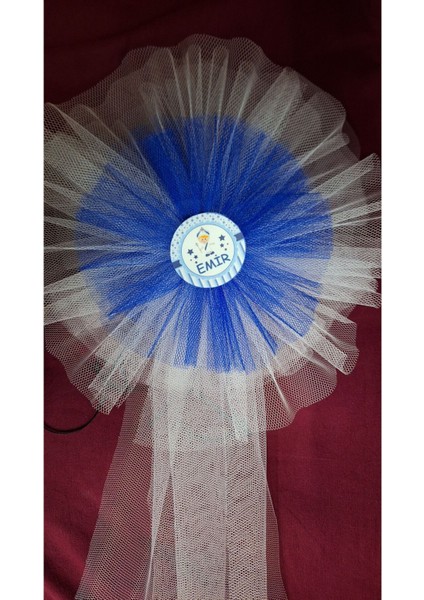 Sünnet Çocuklu Isimli Etekli Konvoy Süsü 30 Lu Mavi fırsatları