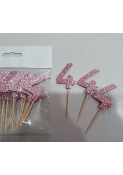 Dört Yaş Kürdanı 20 'li Pembe