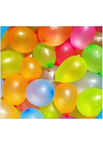 Su Balonu 50 Adet Parti Organizasyon Oyuncak Balon ( Karışık Renkler )