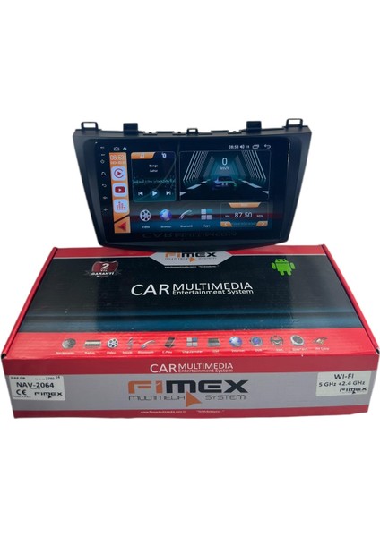 Mazda 3 2010-2013 Fimex 2-64 Dspli Pro Oem Multimedia