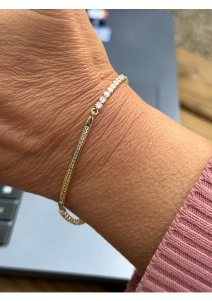 ✨ Royal Glow Zirkon Taşlı Vip Seri Xuping Bileklik ✨