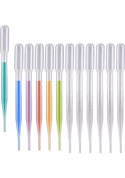 Plastik Pastör Pipet 3 ml Damlalık 1000 Ad/pk