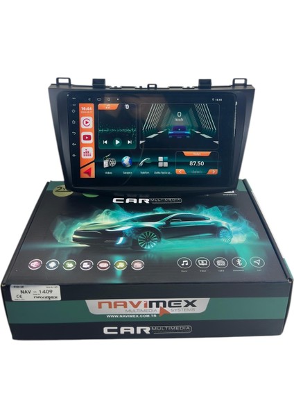 Mazda 3 2010-2013 Navimex Samsung Işlemcili (Fanlı) Profesyonel Oem Multimedia