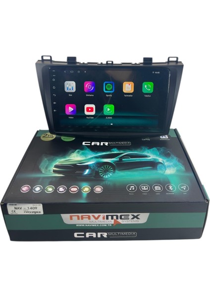 Mazda 3 2010-2013 Navimex Samsung Işlemcili (Fanlı) Profesyonel Oem Multimedia