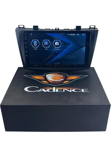 Mazda 3 2010-2013 Cadence T5 Işlemcili Profesyonel 360 Cam Destekli Oem Multimedia