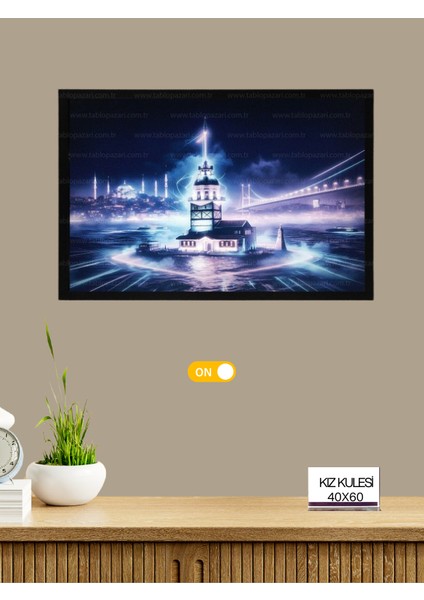 - LED Işıklıtablo - Kız Kulesi
