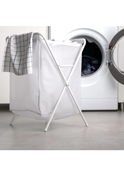 Mini Ayaklı Ütü Masası Uzunluk 73 cm + Katlanır Ayaklı Çamaşır Sepeti 50 Litre Seti Set Beyaz Renk indirimleri