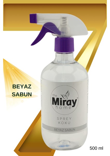 Beyaz Sabun Oda Kumaş Oto Kokusu 3 Lü Set 500 Mlx3 Adet
