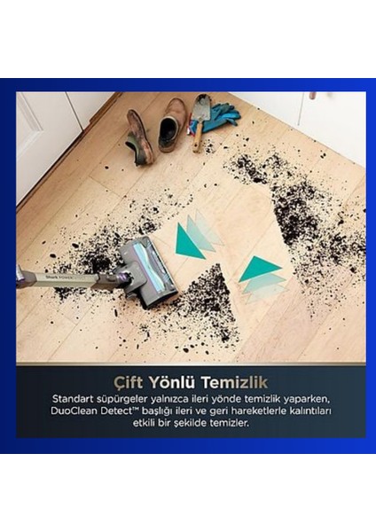 Ninja Clean & Empty Şarjlı Dikey Süpürge Koyu Gri