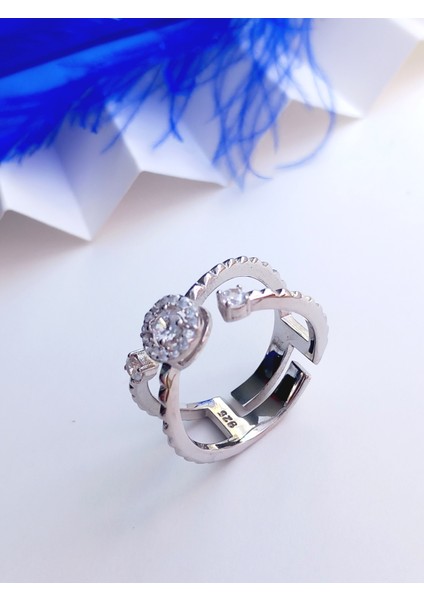 Gümüş Baget Yılan Tasarım Ayarlanabilir Kalemli Kadın Yüzük Doğum Günü Hediye fiyatları