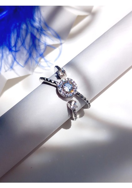 Gümüş Baget Yılan Tasarım Ayarlanabilir Kalemli Kadın Yüzük Doğum Günü Hediye modelleri