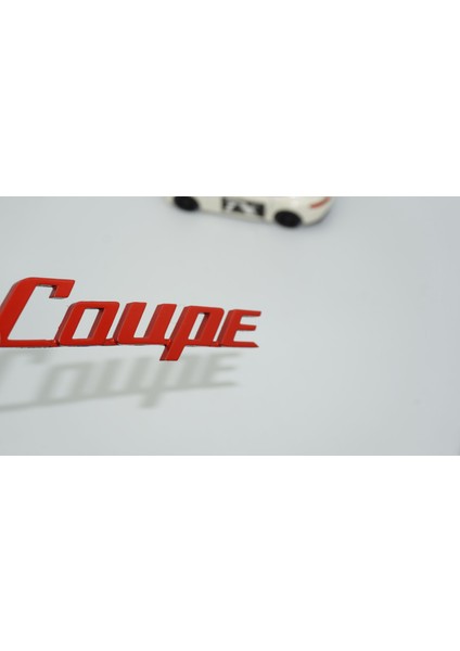 Coupe Kırmızı Abs 3m 3D Bagaj Yazı Logo