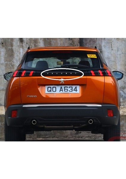 Peugeot Bagaj 2019 2023 3m 3D Krom Abs Yazı Logo fiyatları