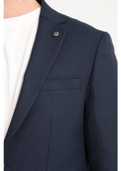 Erkek Takım Elbise Slim Fit Ipli Model