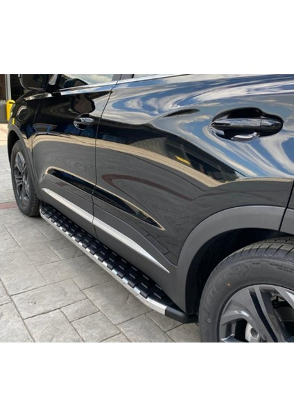 Chery Tiggo 8 Pro Max Araca Özel 3 Ayaklı Yan Basamak