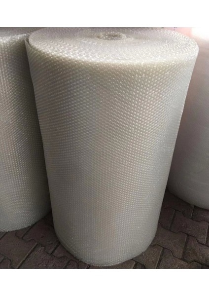 Kalın Esmer Balonlu Naylon 100 cm x 60 Metre Ambalaj Naylonu Patpat