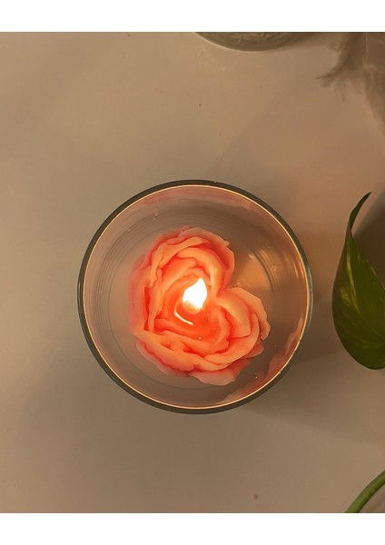 Valentine's Candle / Sevgiliye Hediye Vegan Mum fiyatları