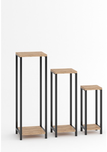 Modern Yan Sehpa Dekoratif Balkon Salon Metal Yan Sehpa Standı modelleri
