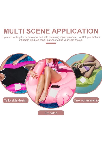 6'lı Tamir Yaması Şişme Ürünler Deniz Şeffaf - Şişme Ürünler Onarım Yaması - Şişme Ürünler Yapıştırma Yaması - Şişme Ürün Tamir Yaması fırsatları