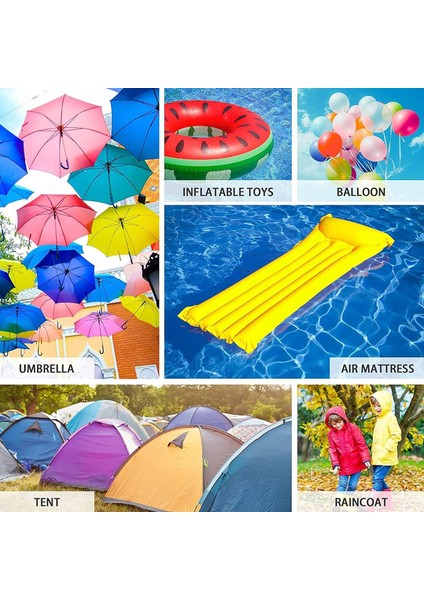 6'lı Tamir Yaması Şişme Ürünler Deniz Şeffaf - Şişme Ürünler Onarım Yaması - Şişme Ürünler Yapıştırma Yaması - Şişme Ürün Tamir Yaması indirimleri