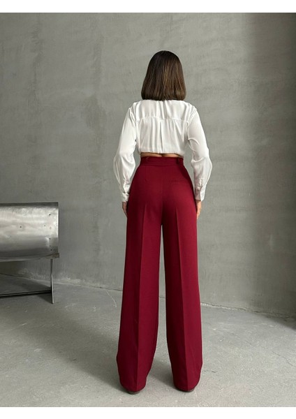 Yeni Sezon Yüksek Bel Palazzo Pantolon modelleri