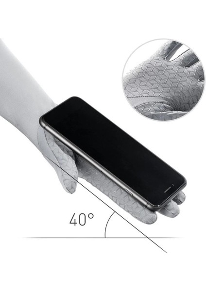upf50+ full finger güneş koruma kollukları