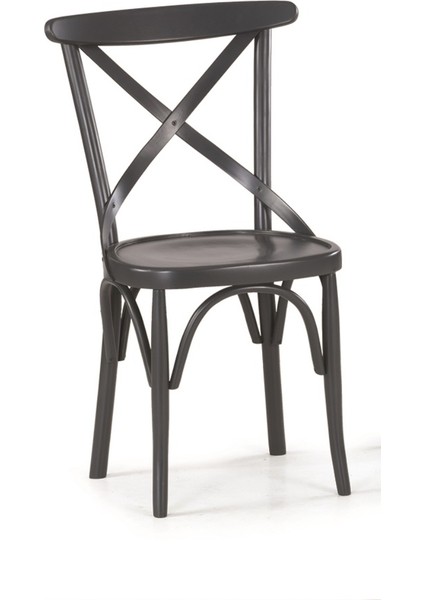 Toledo Sabit Masa ve Tonet Sandalye Takımı, Meşe Antrasit, 125 x 80 fırsatları