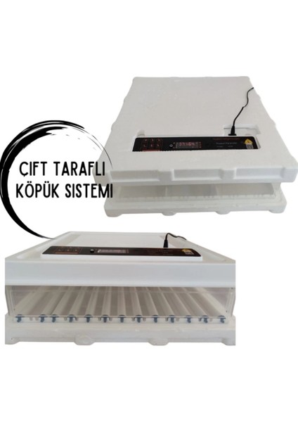 Evonest Kuluçka Makinesi 110-130 Tavuk Yumurtalı 5 Programlı Nem Göstergeli (Ücretsiz Danışmanlık Hizmeti)