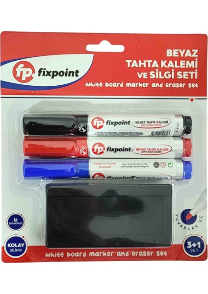 Yazı Tahtası Kalemi 4lü Set
