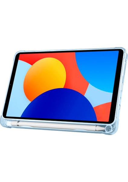 Redmi Pad Se 8.7 İnç İle Uyumlu Üçgen Standlı Kalem Bölmeli Tablet Kılıfı fırsatları