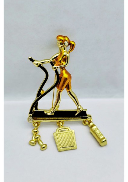 Bb Fit ve Şık Vintage Koşu Bandı Kız Broş modelleri