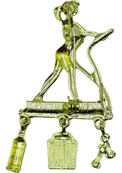 Bb Fit ve Şık Vintage Koşu Bandı Kız Broş fırsatları