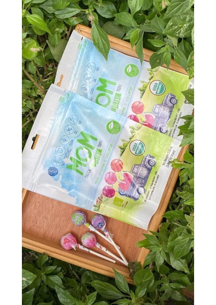 Vitaminli Meyve Aromalı Organik Lolipop