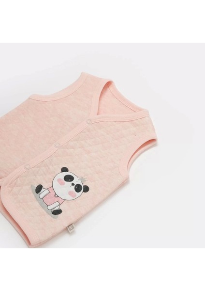 Live Pandas Kapitone Yelek Pembe
