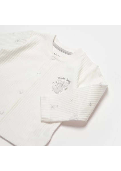 Koala Jungle Bebek Pijama Takımı Gri