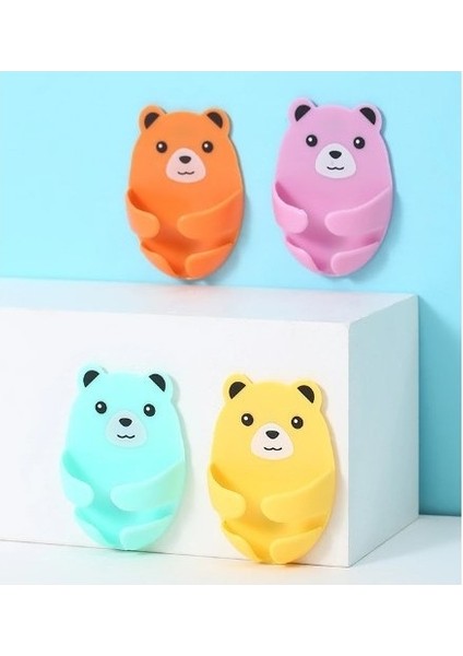 Ayıcık Desenli Çok Amaçlı 4 Lü Fiş Tutucu fiyatları