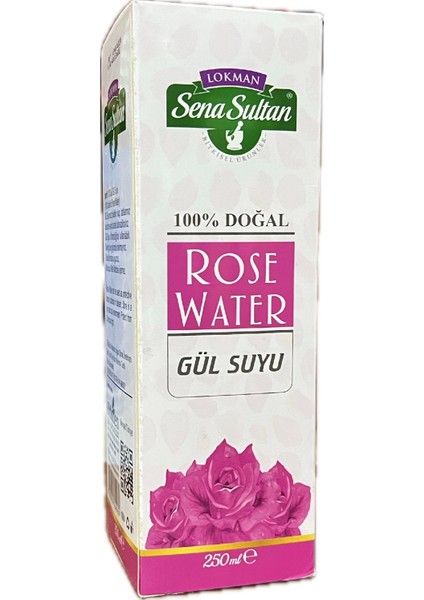Doğal Gülsuyu Gıdaya Uygun 250 ml