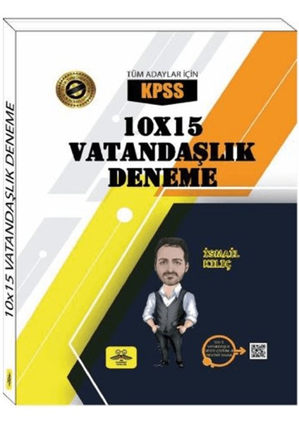 2025 Kpss Vatandaşlık 10x15 Deneme Tamamı Video Çözümlü - İsmail Kılıç