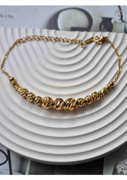Gold Dorika Çelik Bileklik