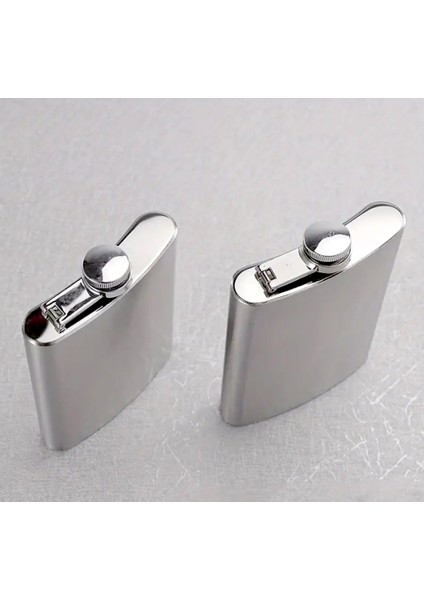 Urbancove Co. Premium, Paslanmaz Çelik Dikdörtgen Matara 4oz (118ML) Taşınabilir, Dayanıklı (1 Adet) indirimleri