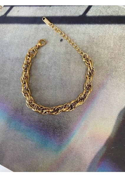 Sarmal Çelik Bileklik