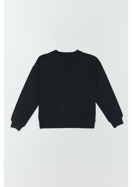 Angel ve Kelebek Baskılı Kız Çocuk Sweatshirt fiyatları