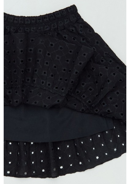 Kuşgözü Detaylı 23 Nisan Kız Çocuk Etek modelleri